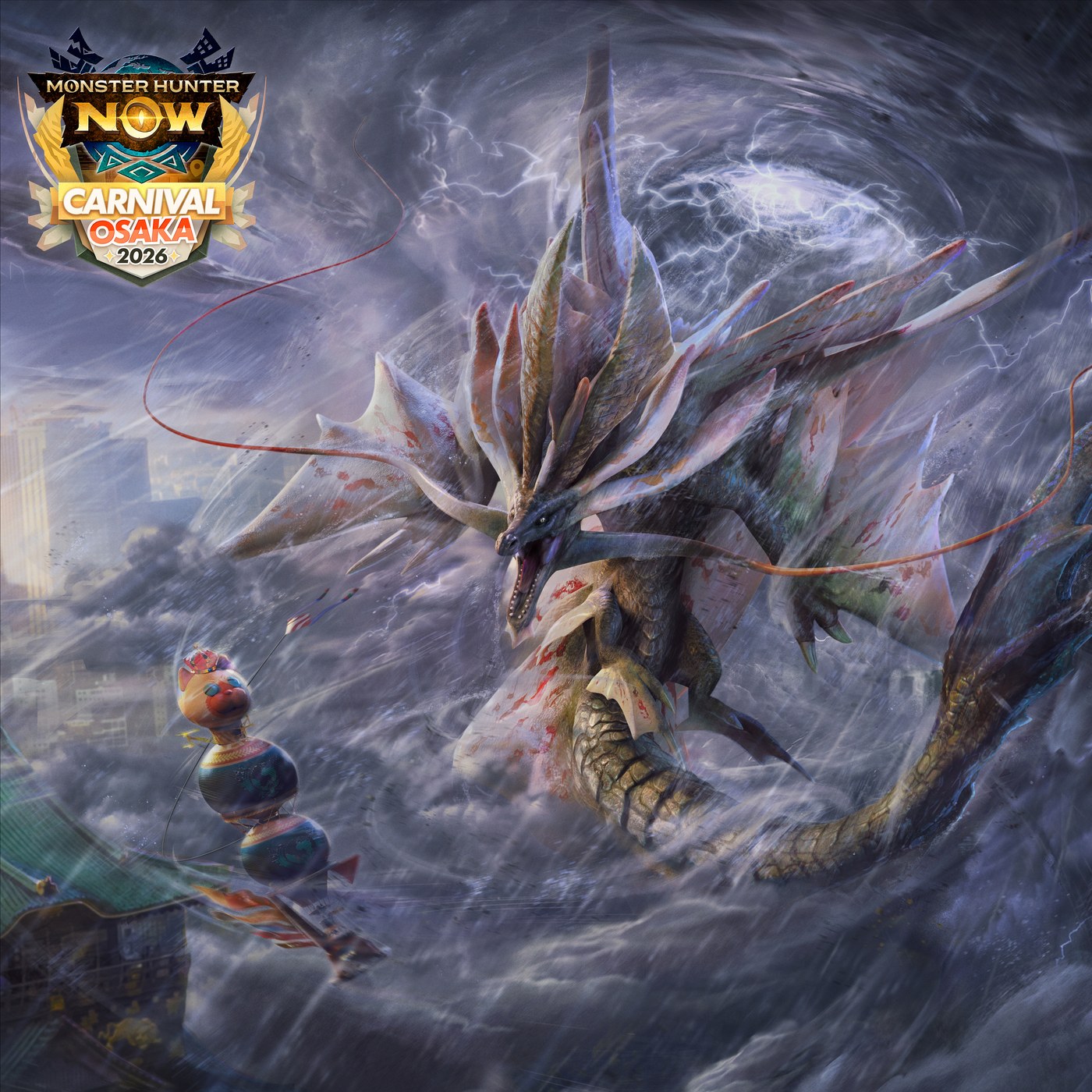 モンスターハンターNowカーニバル 2026：大阪のキービジュアル