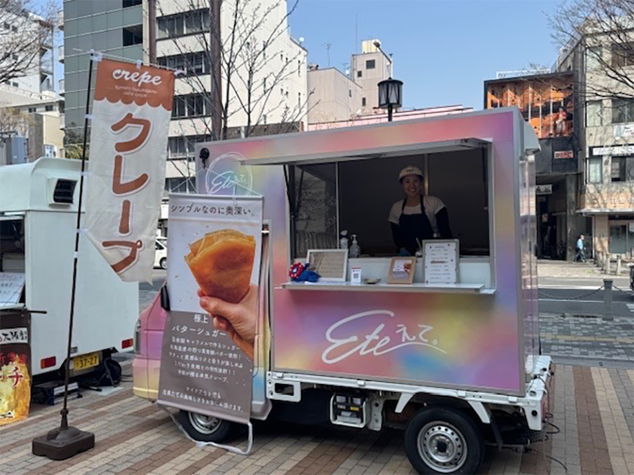 せんば物産展の様子